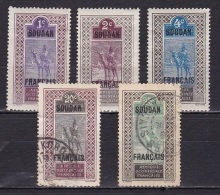 Soudan N°20*,21*,22*,26,27 - Unused Stamps