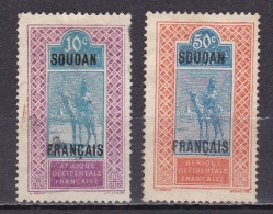 Soudan N°37,40* - Unused Stamps