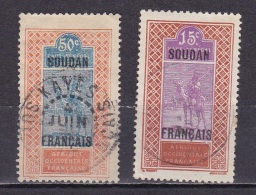 Soudan N°40, 53 - Gebruikt