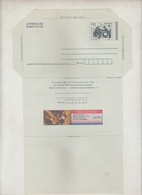 India Unused Advertisement Inland Letter Rock Cut Rathas Kerala State Aids Control Society , Inde, Indien - Inland Letter Cards