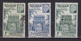 Soudan N° 129,130*,133* - Unused Stamps
