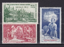 Soudan PA N° 6*,8*,9* - Unused Stamps