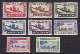 Soudan PA N° 10* à 17* - Unused Stamps