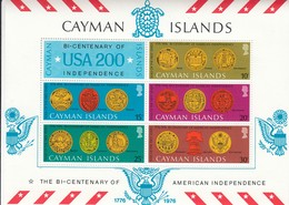 Cayman Islands 1976 - Yt BF/10**  Bi-Centenary Of American Indipendence - Unabhängigkeit USA