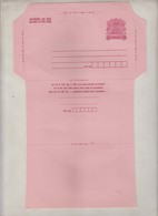 India Pink Inland Letter, Ship Transport Inde, Indien - Inland Letter Cards