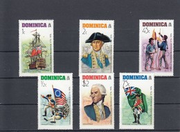 Dominica  1976 - Yt  465/70**  Bi-Centenary Of American Indipendence - Unabhängigkeit USA