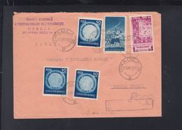 Romania Registered Cover 1953 Oradea To Campia Turzii - Cartas & Documentos