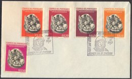 PARAGUAY - SPACE - CABIN ROCKETS - INSTRUMENTS - SCHIRRA - FDC - 1963 - Amérique Du Sud