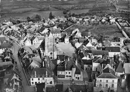 58-TANNAY- VUE AERIENNE SUR LA PLACE DE L'EGLISE - Tannay