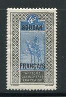 SOUDAN- Y&T N°22- Neuf Avec Charnière * - Unused Stamps