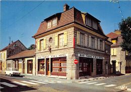 60-GOUVIEUX- CAFE-TABAC- DE LA MAIRIE ET RUE DE LA MAIRIE - Gouvieux