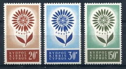 RC 8021 CHYPRE CYPRUS 232 / 234 - SERIE EUROPA 1964 COMPLÈTE COTE 60€ NEUF ** TB - Chypre (...-1960)