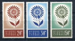 RC 8021 CHYPRE CYPRUS 232 / 234 - SERIE EUROPA 1964 COMPLÈTE COTE 60€ NEUF ** TB - Cipro (...-1960)