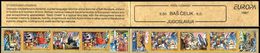 Yugoslavia 1997 Europa CEPT, Legends And Tales, Booklet B With 2 Sets And Labels MNH - Sonstige & Ohne Zuordnung