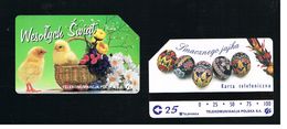 POLONIA (POLAND) - TP  -  EASTER, CHICKS   - USED - RIF. 10238 - Galline & Gallinaceo
