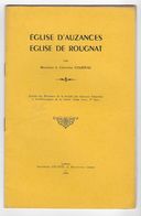 23  -  AUZANCES  - ROUGNAT - Eglise - 1963 - Pages Non Coupées - Limousin