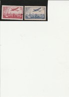 POSTE AERIENNE - N° 11 ET 12 NEUF INFIME CHARNIERE - ANNEE 1936 - COTE : 55 € - 1927-1959 Gebraucht