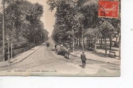 Cpa Bayonne  Les Allées Marines - Bayonne