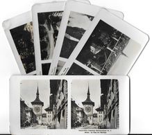 Collection Stéréoscopique LOT De  5 Photos Stéréoscopiques GALACTINA N°5-4-3-2-1/ BERNE  Suisse/ NPG 1906 - Stereoscopio