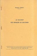 LE COUVENT DES MINEURS DE BAYONNE Par Philippe GIBERT - Baskenland