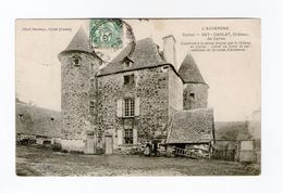 Carlat, Château De Celles, 1907, éd. Hôtel Séméteys N° 397 - Carlat