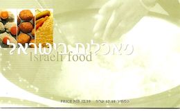 ISRAEL, 2000, Booklet 35, Israel Food - Cuadernillos
