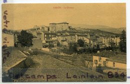 -  CARCES - Le Château - Vue Générale, Super état, Glacée, Ancienne, Non écrite, TTBE, Scans. - Carces