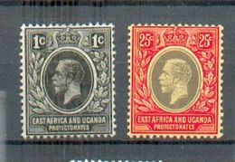 D 95 - Afrique Orientale Brit - YT 133-139-140 * - East Africa & Uganda Protectorates