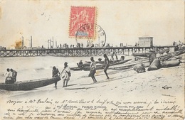 Sénégal - Plage De Rufisque, Barques - Edition Fortier, Carte N° 65 - Sénégal