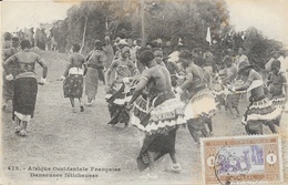 Afrique Occidentale - Sénégal, Danseuses Féticheuses - Carte 475 Non écrite, Beau Timbre - Sénégal