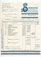 Facture D'avoir , 1951 , Laboratoires SAUBA , MONTREUIL SUR SEINE - 1950 - ...