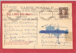 Y&T N°115 MONTE CARLO    Vers FRANCE 1937 - Lettres & Documents