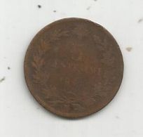 Monnaie, ITALIE , 5 Centesimi , 1861 N , Vittorio Emanuele II - 1861-1878 : Victor Emmanuel II