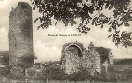 RUINES DU CHATEAU DE CHALUS - Chalus