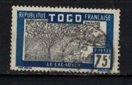 TOGO       N° YVERT  :   139  ( 25 )         OBLITERE       ( S D ) - Usados