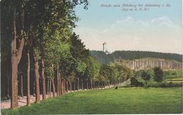 AK Annaberg Buchholz Pöhlberg Turm Pöhlbergstraße A Marienberg Oberwiesenthal Wolkenstein Cranzahl Jöhstadt Erzgebirge - Annaberg-Buchholz