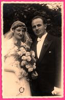 Carte Photo - Couple De Mariés - Mariage - ATELIER PHOTO MEIHNER STADTILM - Stadtilm