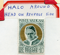 1951 - VATICANO  - SASS. 146 - LH - (VAT.2646 - 7...) - Plaatfouten & Curiosa