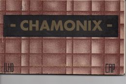 Cpa Chamonix Album Souvenir 20 Photos - Chamonix-Mont-Blanc