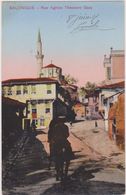 Cpa,grèce,salonique,rue Aghios Théodoro Gazy En 1917,rare - Grèce