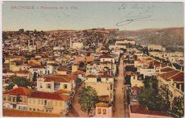 Cpa,1917,grèce,salonique,   Panorama  De La Ville ,greece,grecia,griechenla Nd - Greece