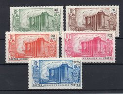 !!! PRIX FIXE : GUINEE, SERIE BASTILLE N°153/157 NEUVE ** - Unused Stamps