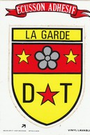 CPSM 83 LA GARDE ECUSSON  BLASON ADHESIF - La Garde