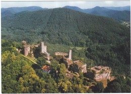 Deutschland Dahn Luftkurort Altdahn,Grafendahn, (Burgschänke) Tanstein Vogelperspektive - Dahn