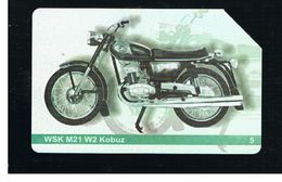 POLONIA (POLAND) - TP  - MOTO: WSK M21 W2 KOBUZ - USED - RIF. 10242 - Motorräder