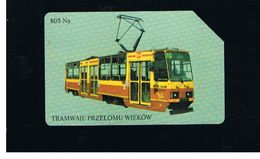 POLONIA (POLAND) - TP  - TRAM  - USED - RIF. 10254 - Trains