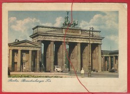 Berlin Brandenburger Tor, Feldpost 1944 - Brandenburger Door