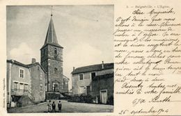 CPA - BULGNEVILLE (88) - Aspect Du Quartier De L'Eglise En 1904 - Bulgneville