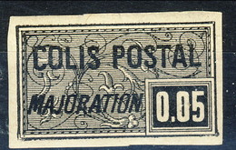 Pacchi 1918-20 N. 23 C. 5 Nero Non Dentellato M Cat. € 135 Firmato Biondi - Neufs