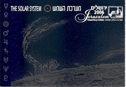 ISRAEL, 2006, Booklet 43, Solar System - Cuadernillos